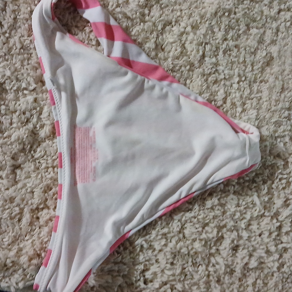 Victoria's Secret Pink and White Bikini NWOT - Picture 3 of 9